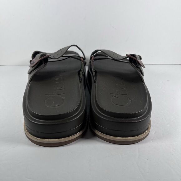 Chaco Townes Olive Green Buckle Strap Sandals Women's Size 9 - Picture 4 of 8